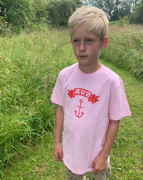 Ærø T-Shirt - Light Pink Red