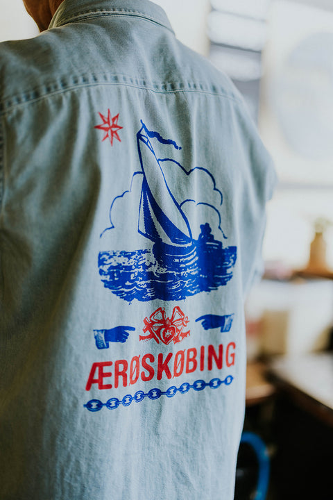 Ærøskøbing Denim skjorte