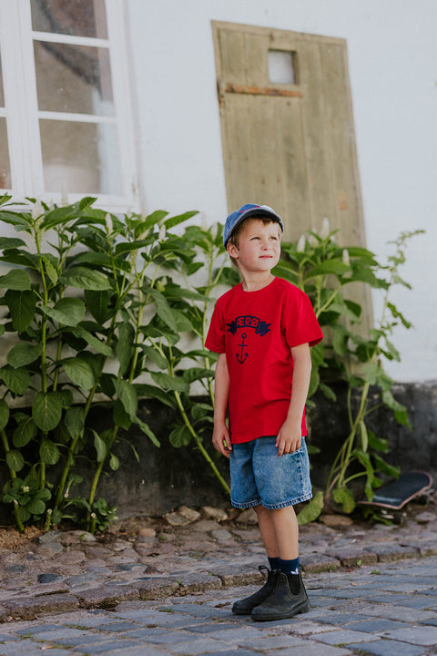 Ærø T-Shirt børn - Rød