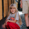 Ærø T-Shirt - Grå m/reje